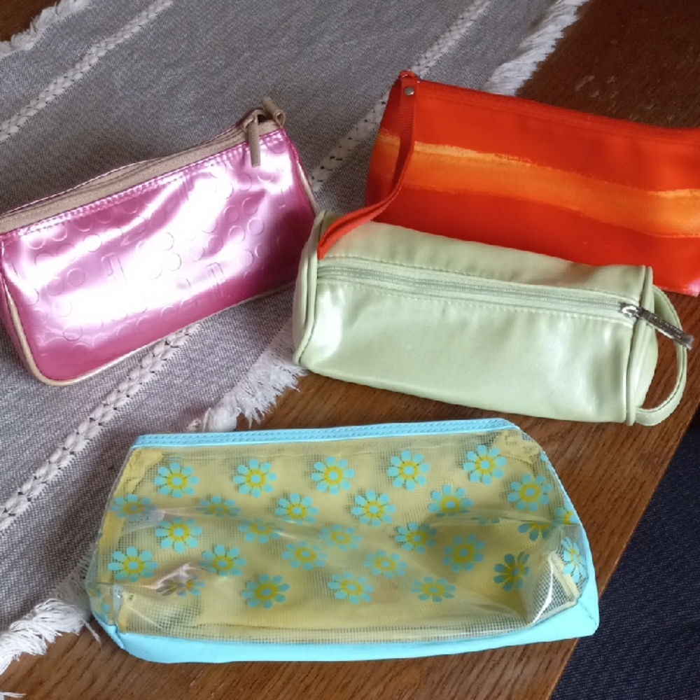 Bundle Of Clinique Make Up Travel Bags
